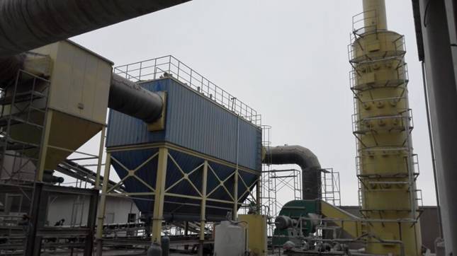 天元礦業(yè)10T鍋爐除塵脫硫（XTD-10+DMC-512+GCT-10）：